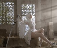 镜酱 2B白色婚纱 [13P-168MB]