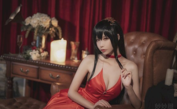 爱老师_PhD 大凤 毒苹果礼服 [6P-50M]