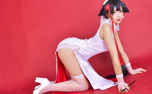 九曲Jean 碧蓝航线 旗袍 [15P-53MB]