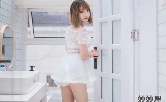 喵糖映画 VOL.025 半透浴室JK少女