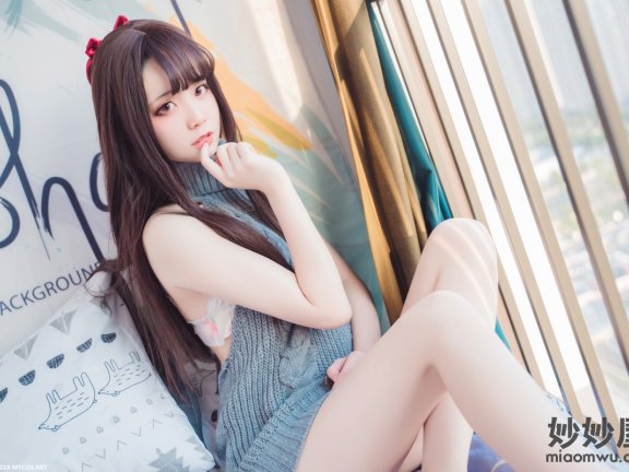 喵糖映画 VOL.030 露背毛衣