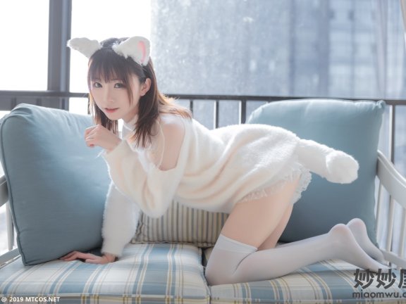 喵糖映画 VOL.027 kitaro_绮太郎 白丝猫耳