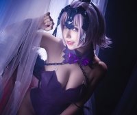 菌烨tako 黑贞德兔女郎 [9P-5M]