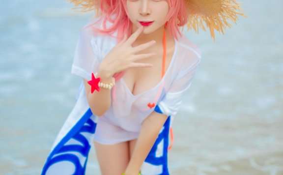 二佐Nisa 玉藻前泳装[30P-144MB]