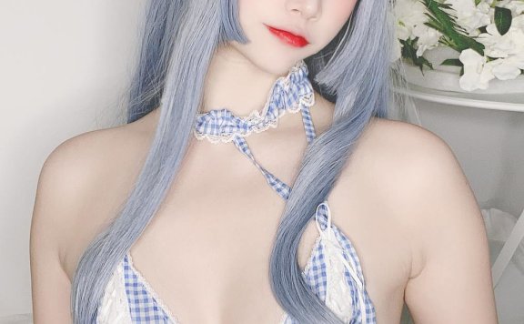 二佐Nisa 私房自拍蓝格比基尼女仆[40P-212MB]