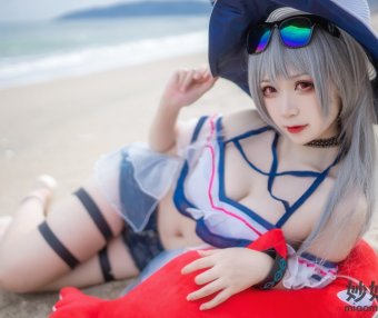 樱落酱w 斯卡蒂泳装[21P-188MB]