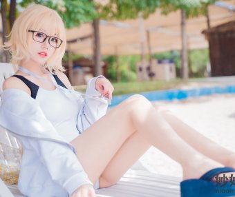 猫君君_MaoJun 贞德竞技泳装[46P-604MB]