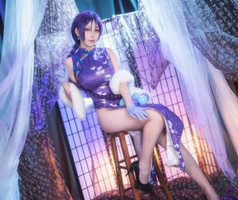 菌烨tako 源赖光 旗袍 [19P-105M]