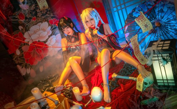 lovely呆玄 双人僵尸[33P-287MB]