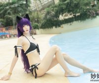 五更百鬼 黑猫泳装 [12P-23MB]