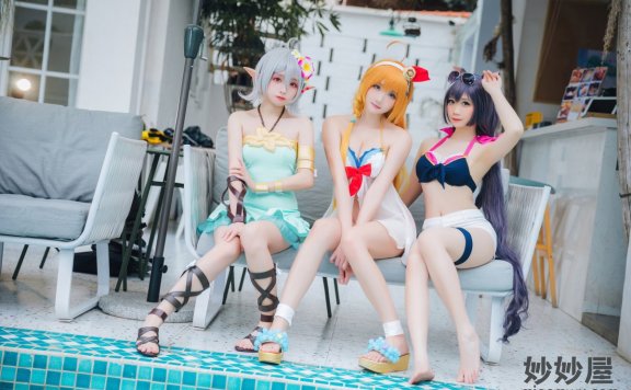 瓜希酱 公主连结 夏日御三家 [20P-113MB]