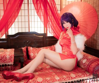 Money冷冷 高雄红旗袍 [15P-195MB]