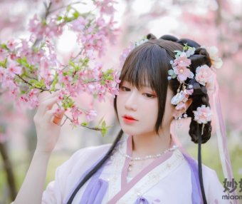 Nyako喵子 樱花汉服 花神祈愿 [52P-219MB]