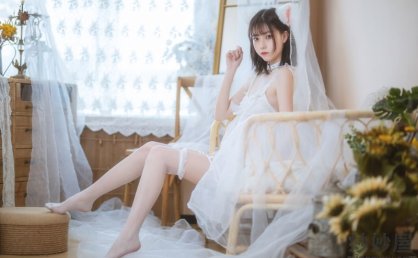 许岚LAN 少女白色裙 [41P-627MB]