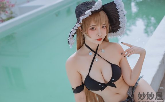 二佐Nisa 碧蓝航线 让巴尔泳装[20P-139MB]