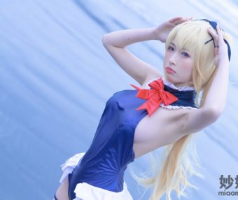 清水由乃 玛丽萝丝 蓝色泳衣 [32P-329MB]