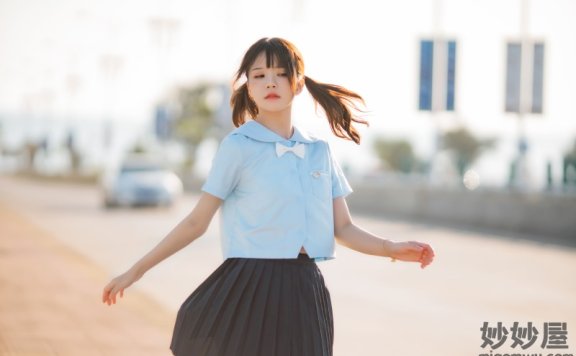 桜桃喵 蔚蓝 [33P-608MB]