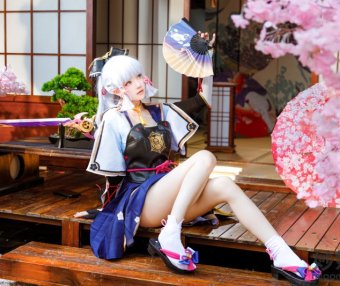 桜桃喵 神里绫华 [34P-483MB]