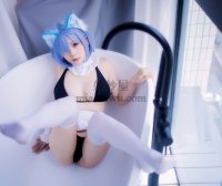 末夜787 蕾姆女仆泳装 [47P-407MB]