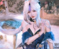 如月灰 原神 凝光 纱中幽兰 [11P-141MB]