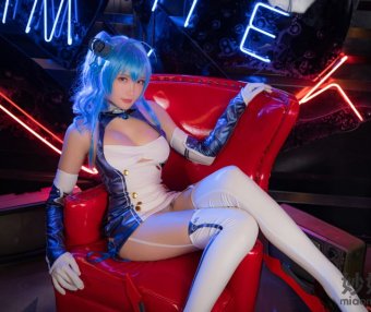 瓜希酱 碧蓝航线 圣路易斯原皮 [21P-117MB]