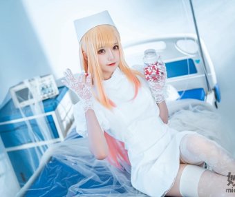 Kitaro_绮太郎 喜多川海梦 白色护士 [15P-101MB]